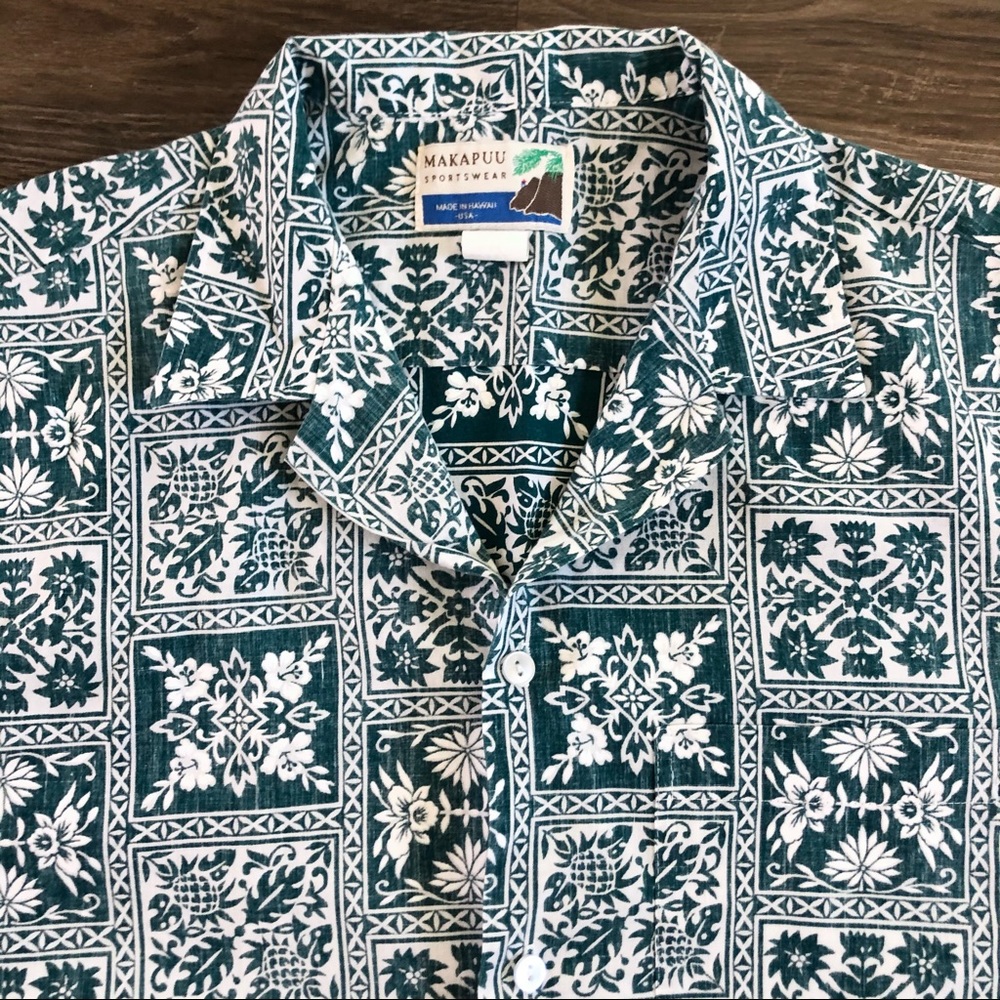 Makapuu Hawaiian shirt L